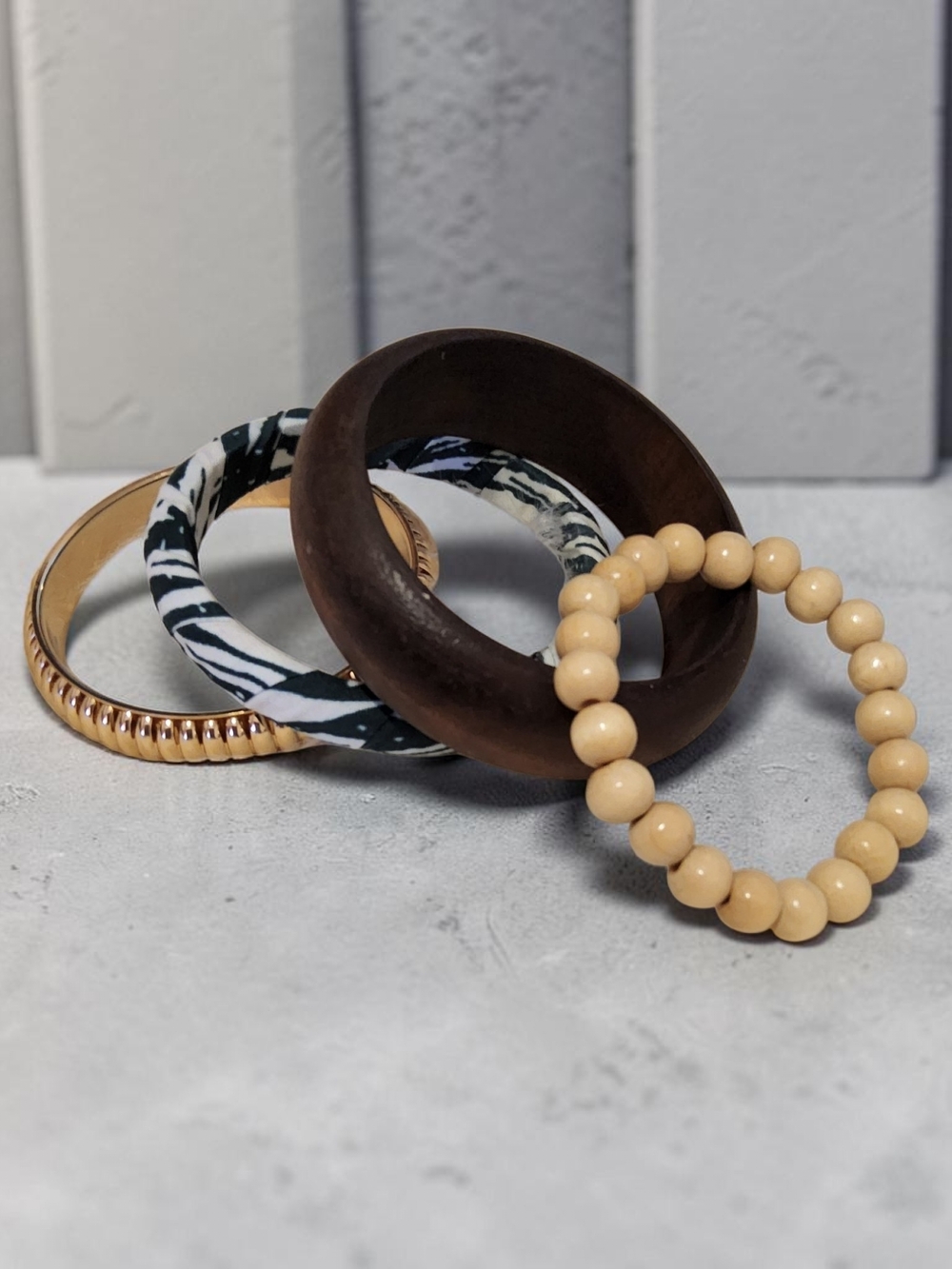 New Plunder Mixed Bangle Bracelet Set
